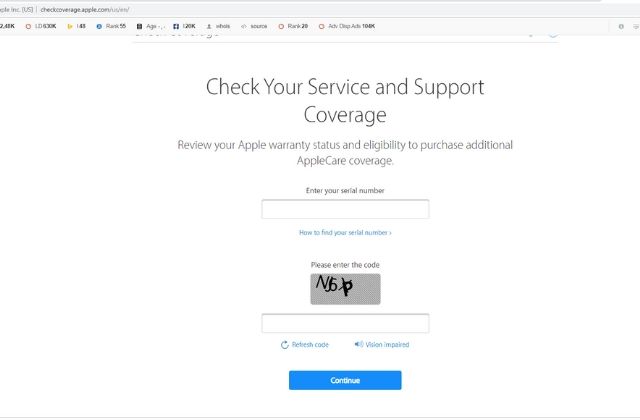 Yourphone Service hướng dẫn kiểm tra bảo hành Apple