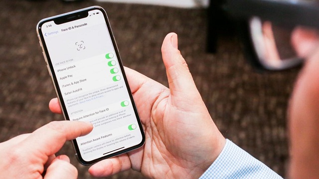 Thiết lập lại ứng dụng Face ID
