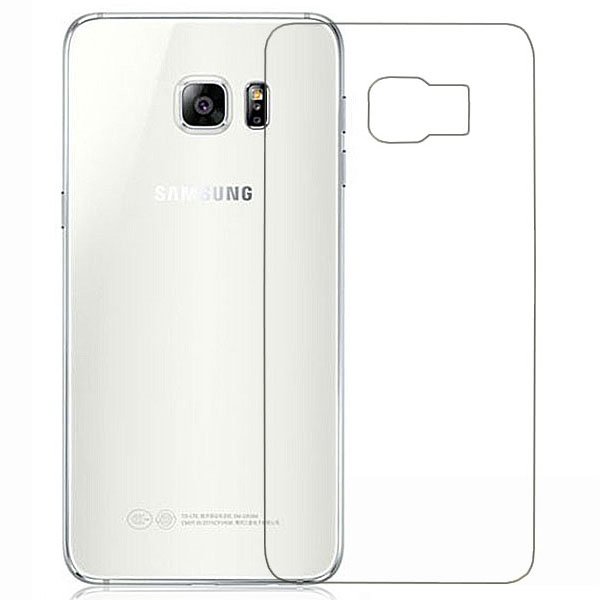 Vỏ lưng với kính cường lực trong suốt của Samsung S6.