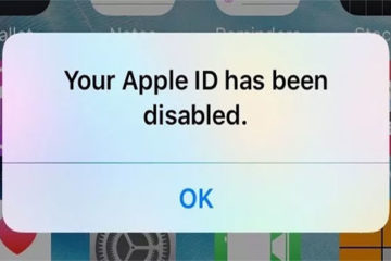 Ảnh minh họa tài khoản ID Apple bị vô hiệu hóa. 