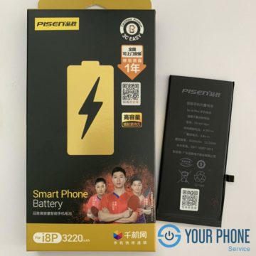 Thay pin Pisen iPhone 8 Plus dung lượng cao uy tín, giá rẻ tại Hà Nội