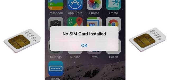 Điện thoại iPhone không nhận sim có thể do phần cứng hoặc phần mềm