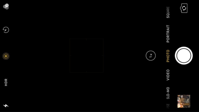 Lỗi camera sau iPhone bị đen 