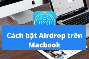 bật airdrop trên macbook