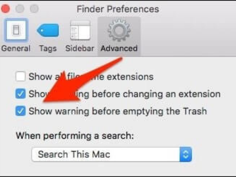 Cách xóa file trên macbook