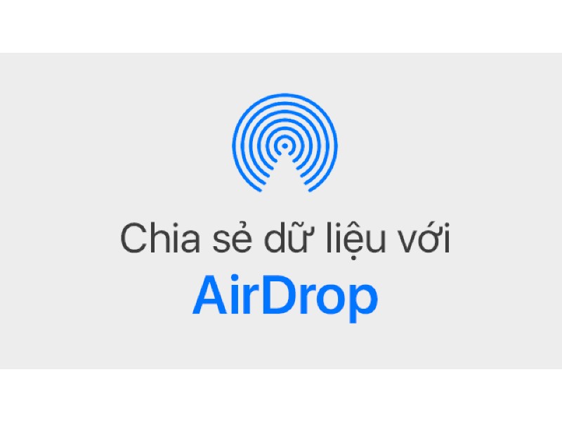 Chuyển ảnh từ Macbook sang iPhone bằng AirDrop