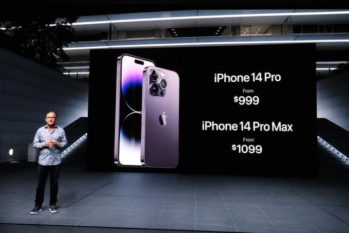 Hé lộ kích thước màn hình các series iPhone 14